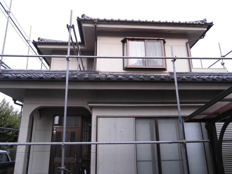 外壁塗装施工前