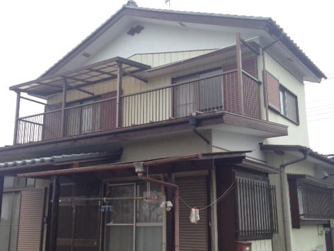 外壁塗装施工前
