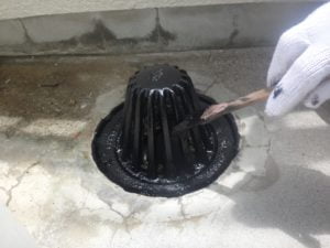 坂戸市屋上外壁塗装工事施工例