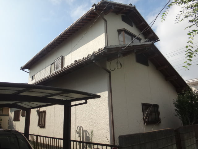 外壁塗装施工前