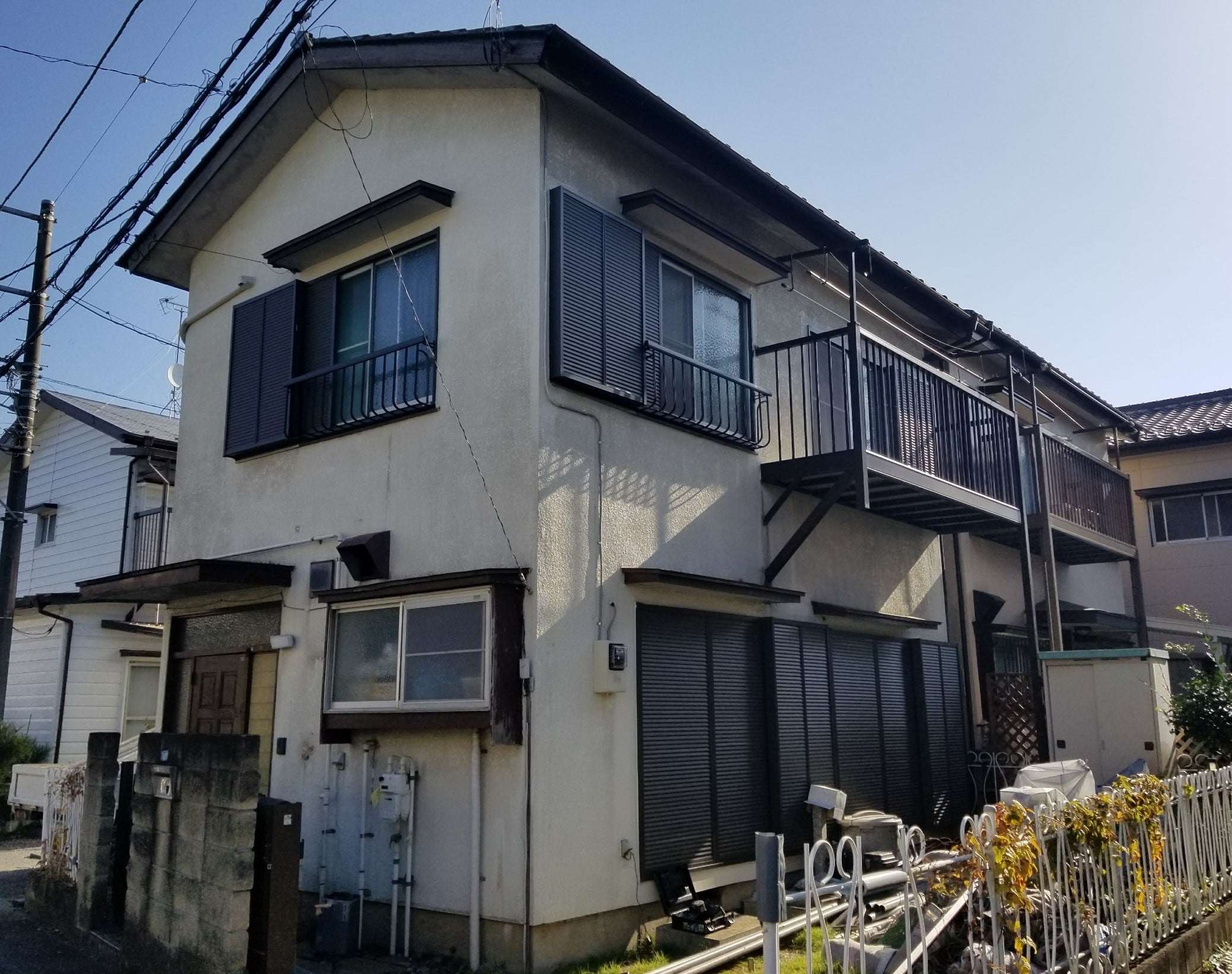 屋根塗装／外壁塗装施工前