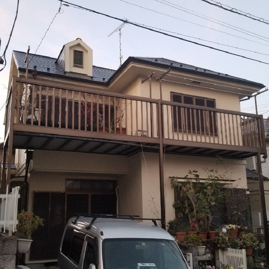 屋根塗装／外壁塗装施工前