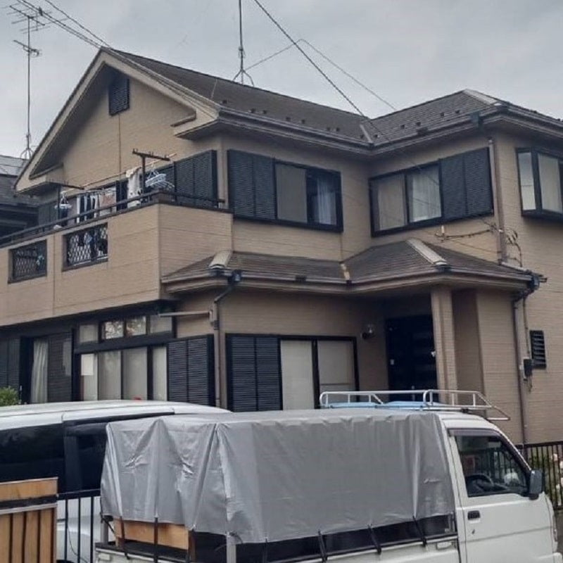 屋根塗装／外壁塗装施工前