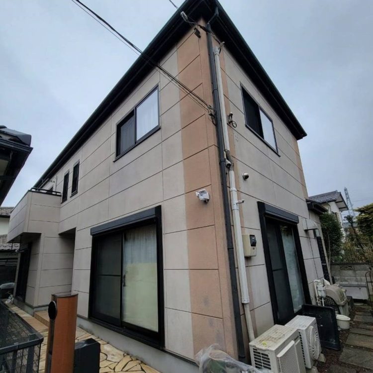 屋根カバー工法／外壁塗装施工前